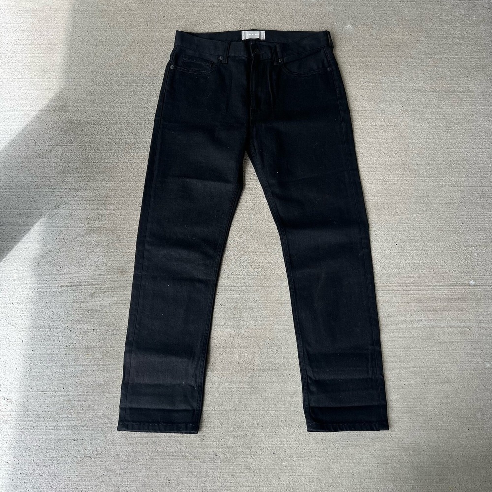 Everlane Women's The‎ Original Cheeky Straight Leg Black Denim Jeans Size 27